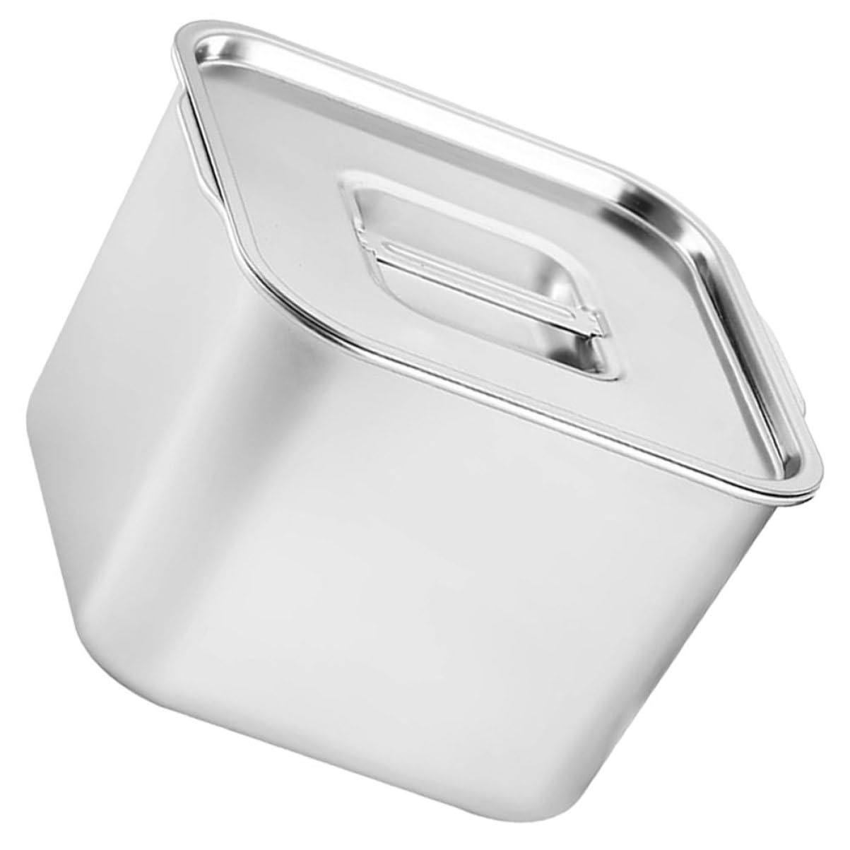 MAGICLULU 4piezas Contenedor De Especias Inoxidable Con Tapa Tarro Multifuncional Para Condimentos Organizador De Cocina Para Almacenamiento De Sazonadores y Especias Hogar y