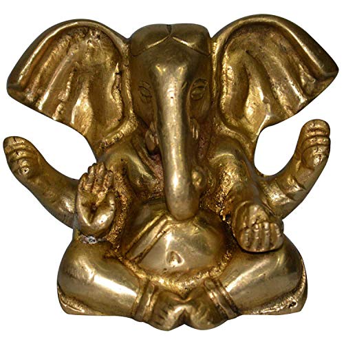 Indian Handicrafts Export DronaCraft Religious Small Ganesha Statue Home Decor