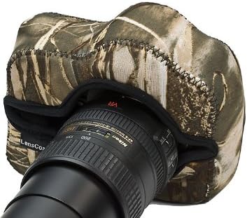 LensCoat BodyGuard camouflage neoprene protection camera body bag case (Realtree Max4 HD)