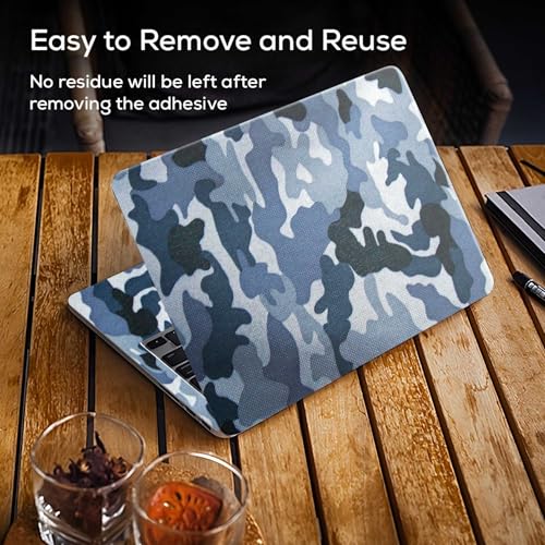 Image of Galaxsia Camouflage /Army D9 Full Body Vinyl Laptop Skin /Sticker /Cover Upto 15.6 Inches Laptops Laminated-Removable-HD Quality Compatible for Hp-Dell-Sony-Lenovo-Asus etc.(15x10 Inches)