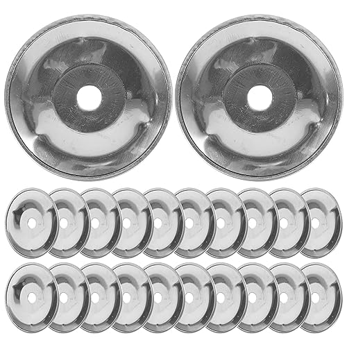 Milisten 50pcs Tambourine Bell Rings and Accessories