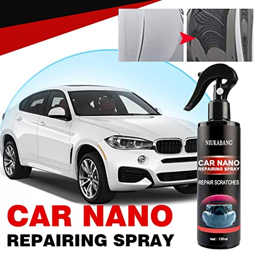 Auto Nano Spray,240 Ml,Auto Scratch Reparatie Nano Spray,Keramische Coating Auto Verf Sealant,Nano Coating Technology Spray Voor Auto Wassen,Auto Verf Nano Micro-plating Crystal Hand Spray Coating Wax - Image 4