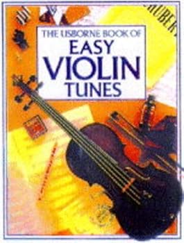 Hardcover The Usborne Book of Easy Violin Tunes Book