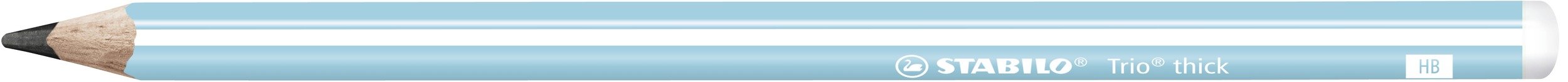 STABILO Trio HB Dick graphit Bleistift – verschiedene Farben (48 Stück)