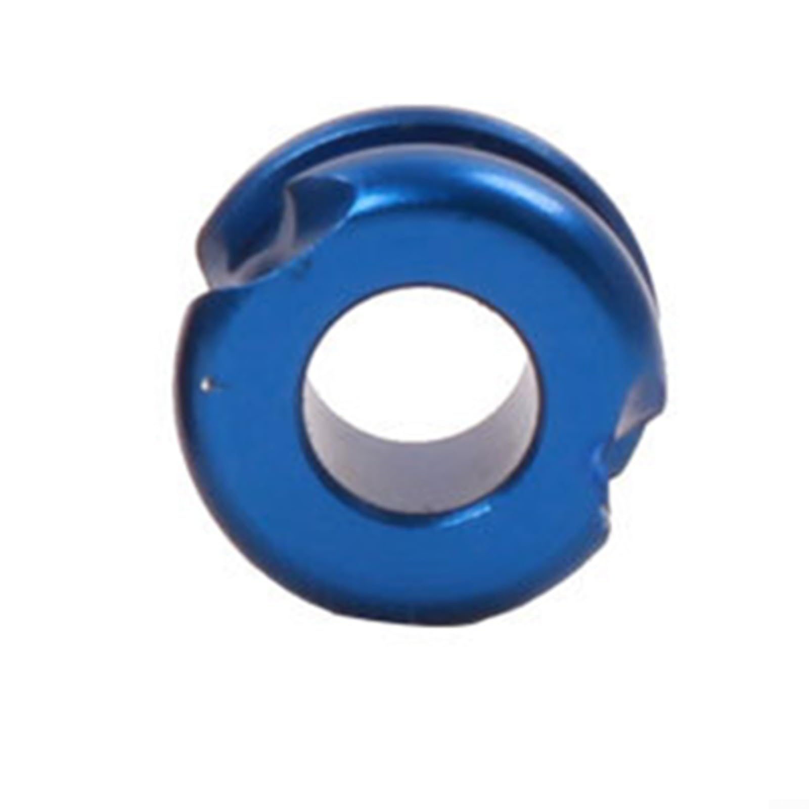 Nexbrill Metal Peep Sight for Compound Bow, Alufor for MINI um Accessory with Smooth Polishing, Easy Install Hunting Gear, 1/4 Inch Hole Size(3/16 Blue)