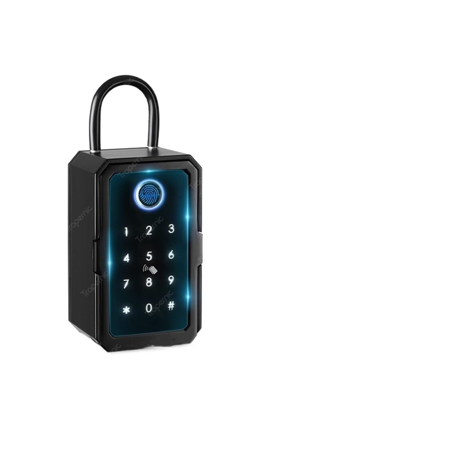 Piccola cassaforte per Chiavi La Tua App TTockFingerprint Digital Key Box con Accesso remoto, Montaggio a Parete, Combinazione di Sicurezza per casa, Ufficio, Hotel, Viaggi (la Tua