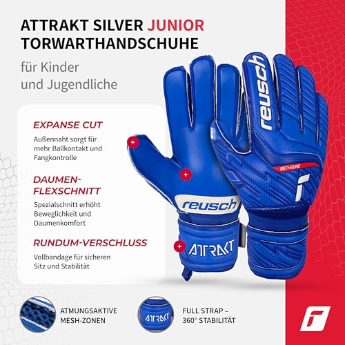 Reusch Torwarthandschuhe Kinder | starker Grip & ergonomische Passform – Ansicht 2