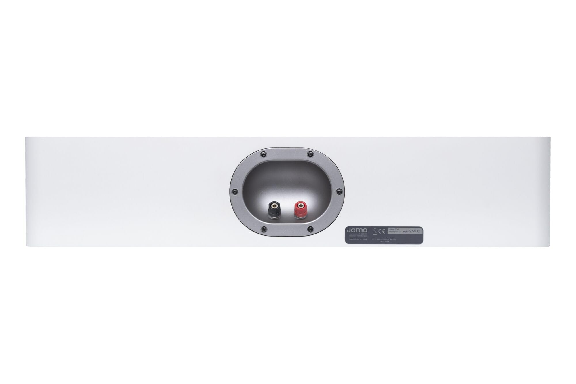 Jamo S7-43C Center Channel Grey Cloud Altavoz de Canal Central con woofers de 14 cm Gris