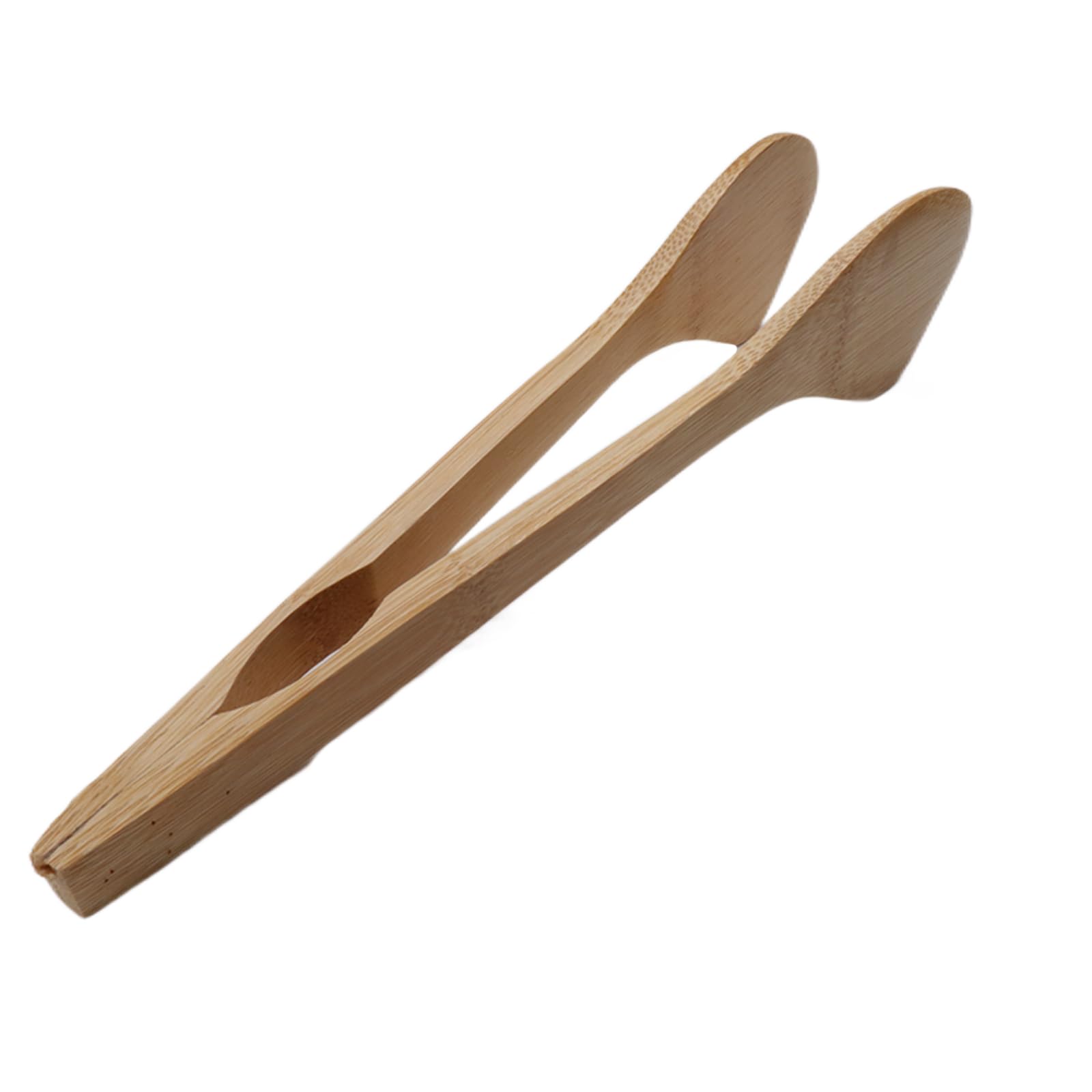 Lot De 2 Pinces En Bois De Bambou – 25 Cm, Pour Cuisine, Barbecue, Salade – Réutilisables - 5