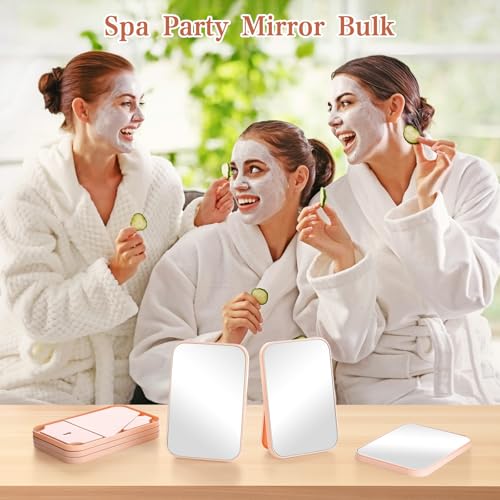 12 Piezas Espejos de Maquillaje Plegables para Spa miniatura 5