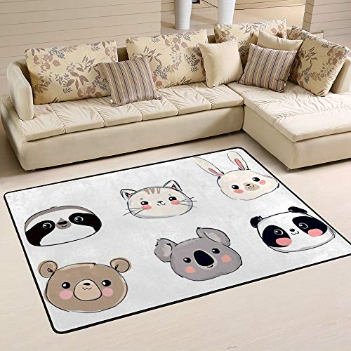 Tapis microfibre de corail CHENHONG tapis poils longs douceur