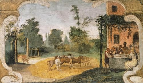 Cuadro pintura al óleo de Guercino con impresión imagen de alta fidelidad 60x90cm