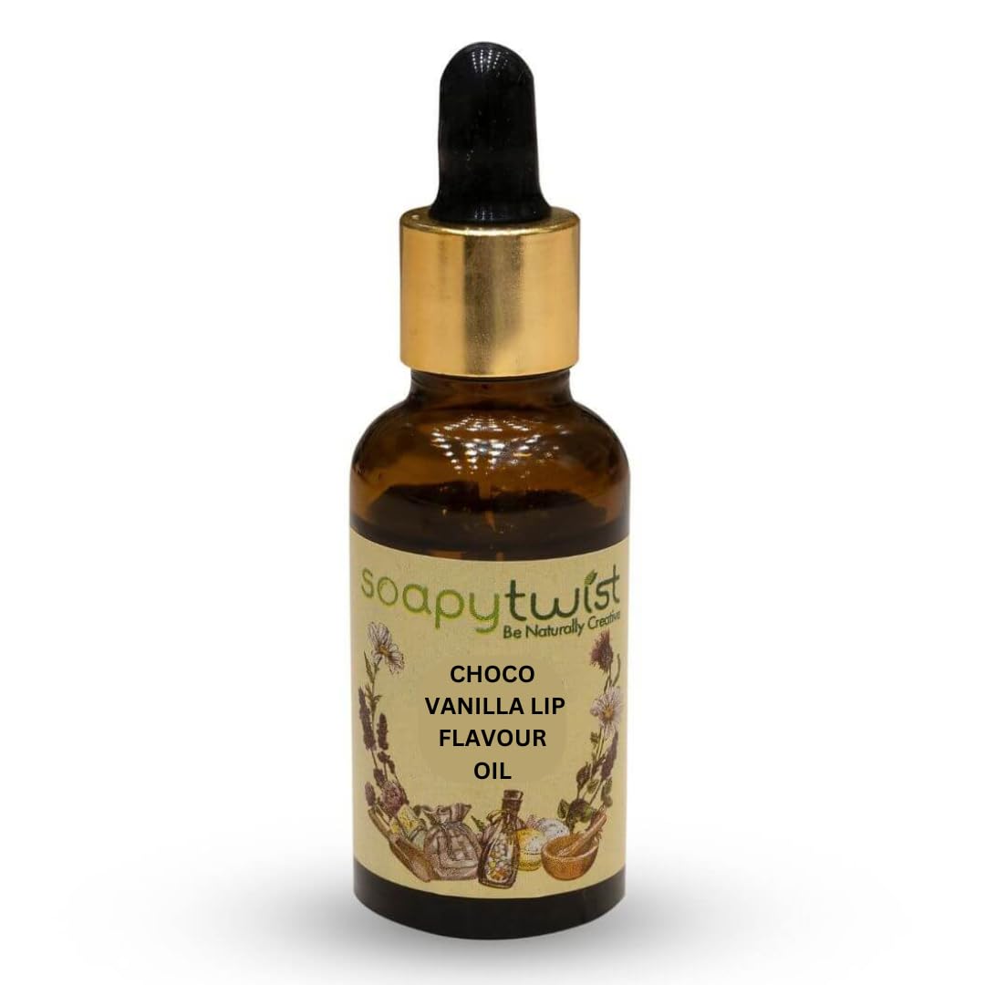 Soapy Twist Choco Vanilla Lip Flavour Oil - 25g | For Use in DIY Lip Balm, Lip Scrub, Lip Gloss and other Lip Product-image-20
