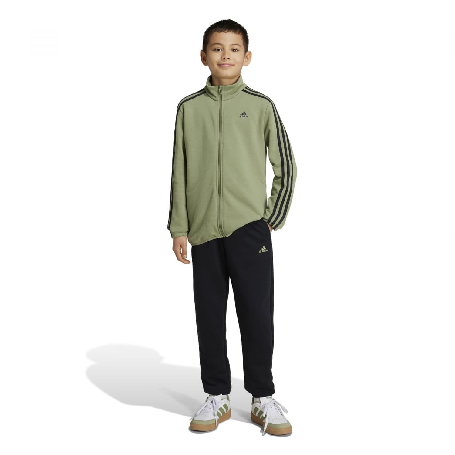 adidas Jungen Fitted Tracksuit Trainingsanzug