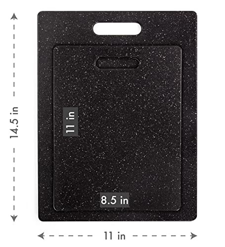 Dexas Superboard Pastry Board And Cutting Boards, Set Of Two, Midnight Granite Color #TOP3