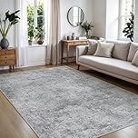 BEIMO Extra Large Washable Area Rug 160x230cm, Modern Abstract Non-Slip Rug, Low-Pile Carpet, Durable and Non-Shedding, Ideal for Living Room, Bedroom, Dining Room, and Home Office