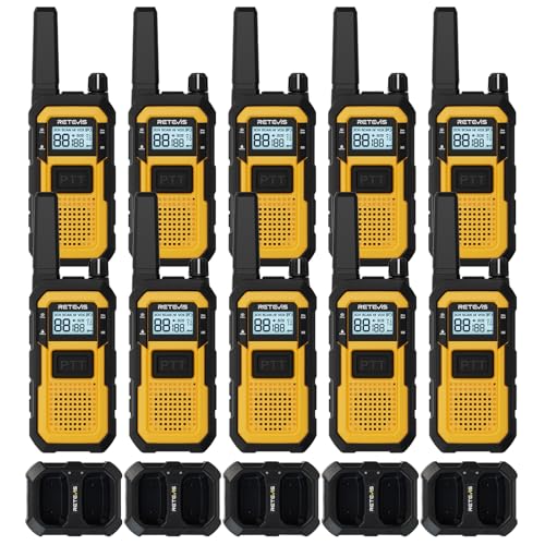 Retevis RB48 Heavy Duty Waterproof Walkie Talkies, Long Range...