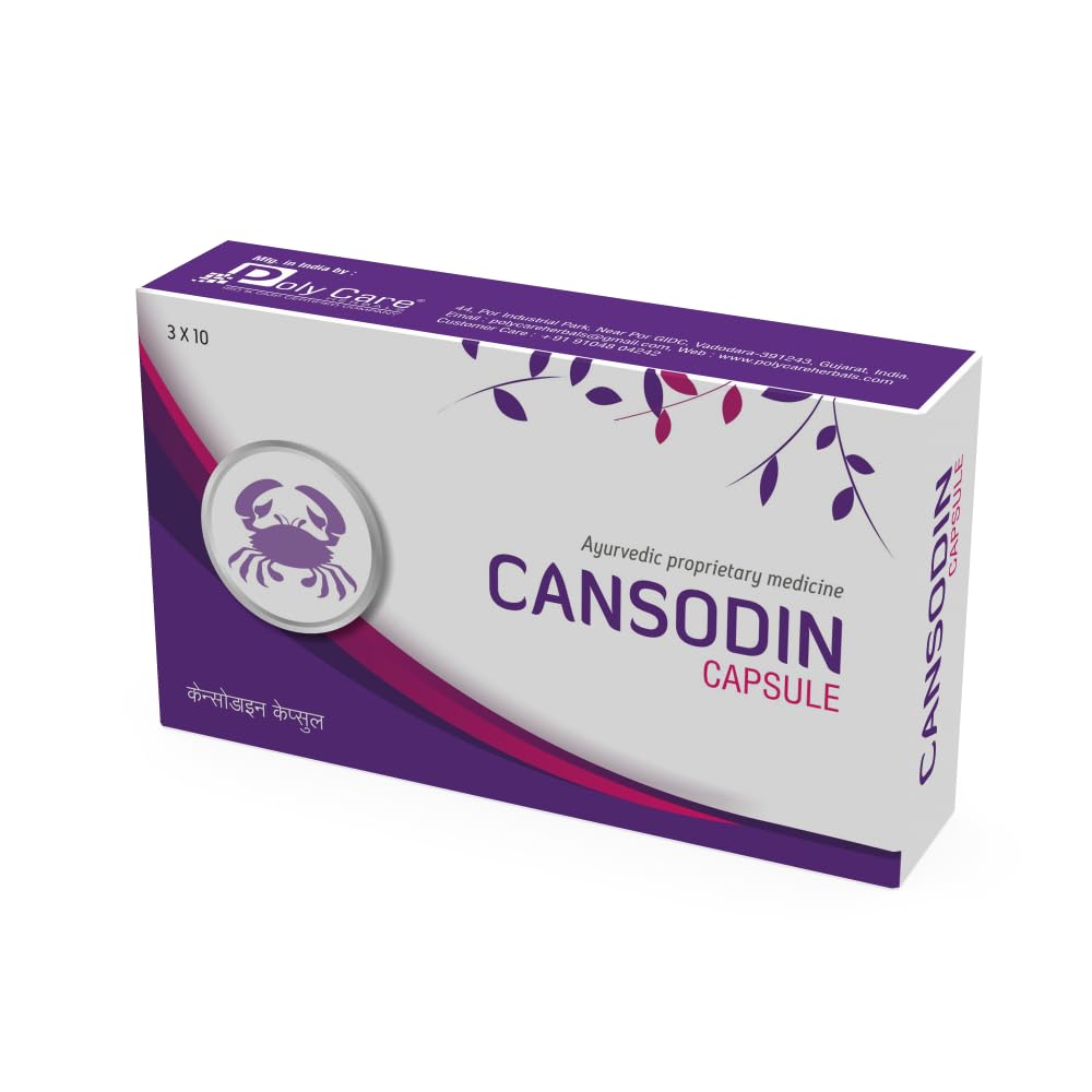 POLY CARE Cansodin ayurvedic capsule |(10 x 3 cap. Blister pack) (B09SZLK6YJ) Amazon Price History, Amazon Price Tracker