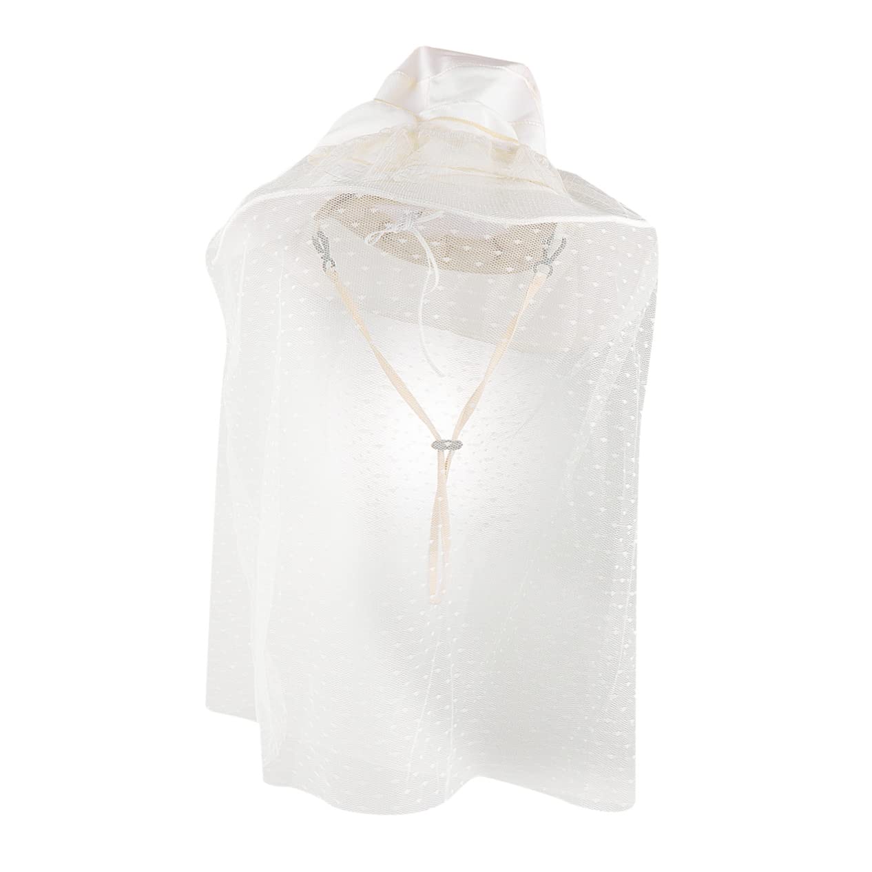 Sosoport2pcs Japanese Hat Outdoor Hat Summer Hat Beige Outdoor Net Hat With Mesh Sun Hat Anti-UV Hat