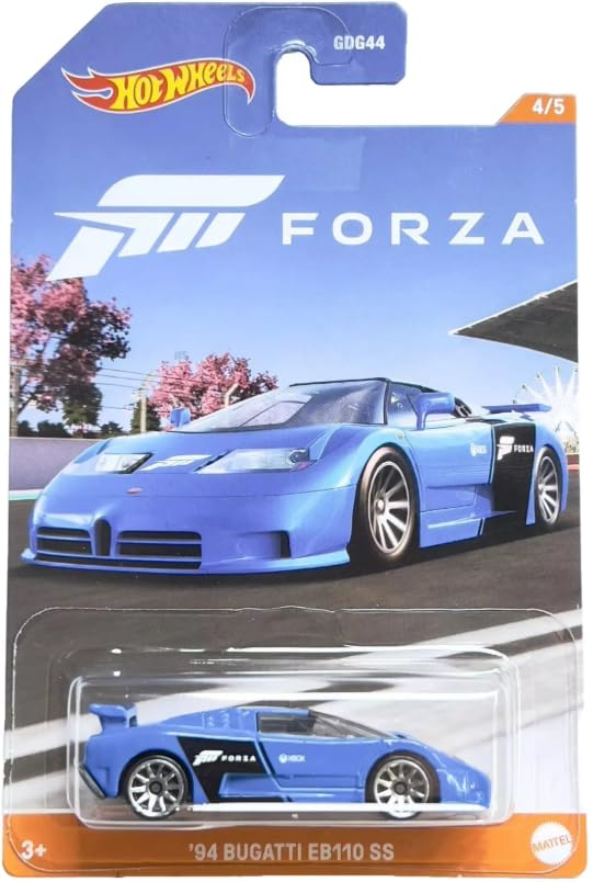 Hot Wheels 1994 Bugatti EB110 SS Azul 1:64