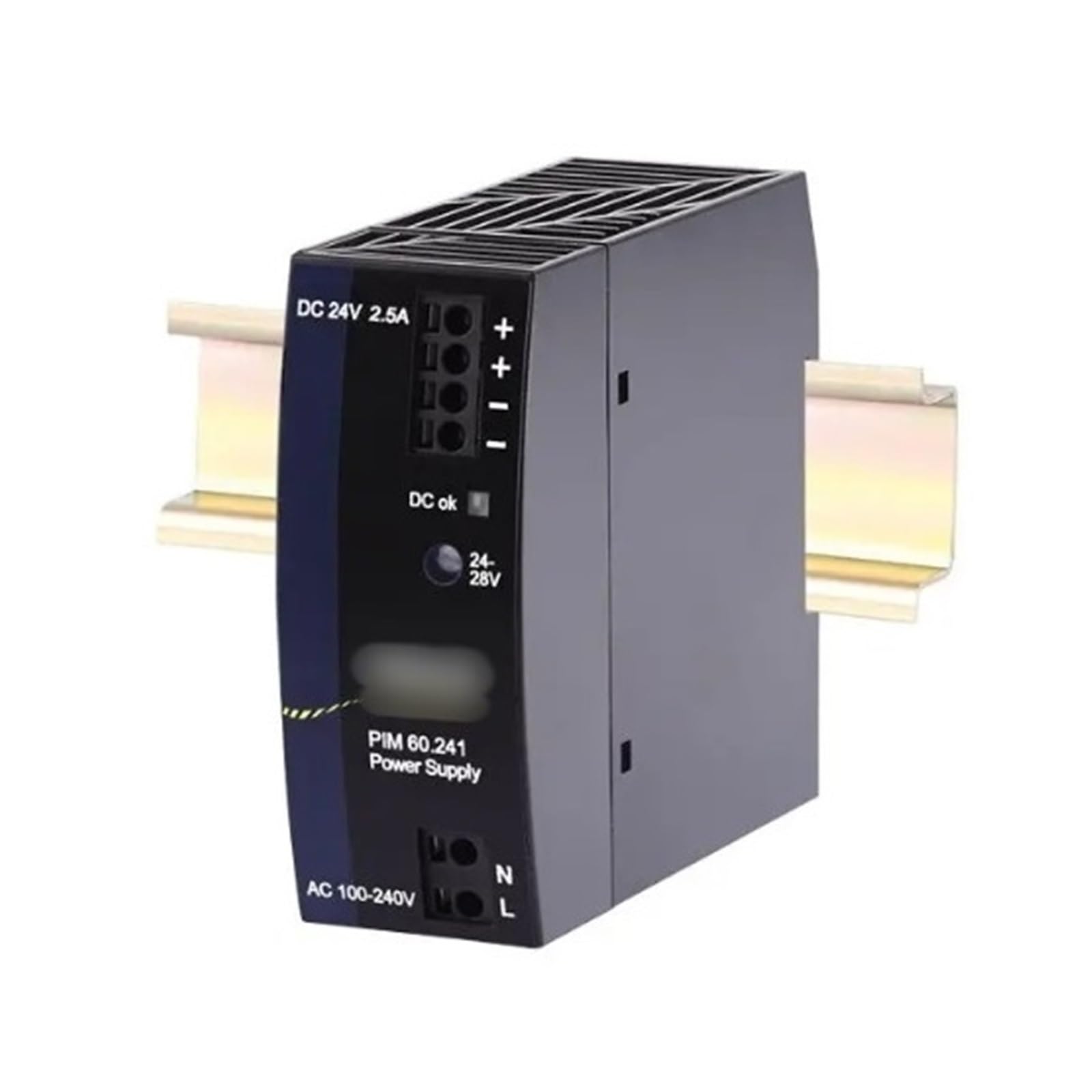 Alimentation sur Rail DIN PIM60.241 monophasée 24 V 2,5 A