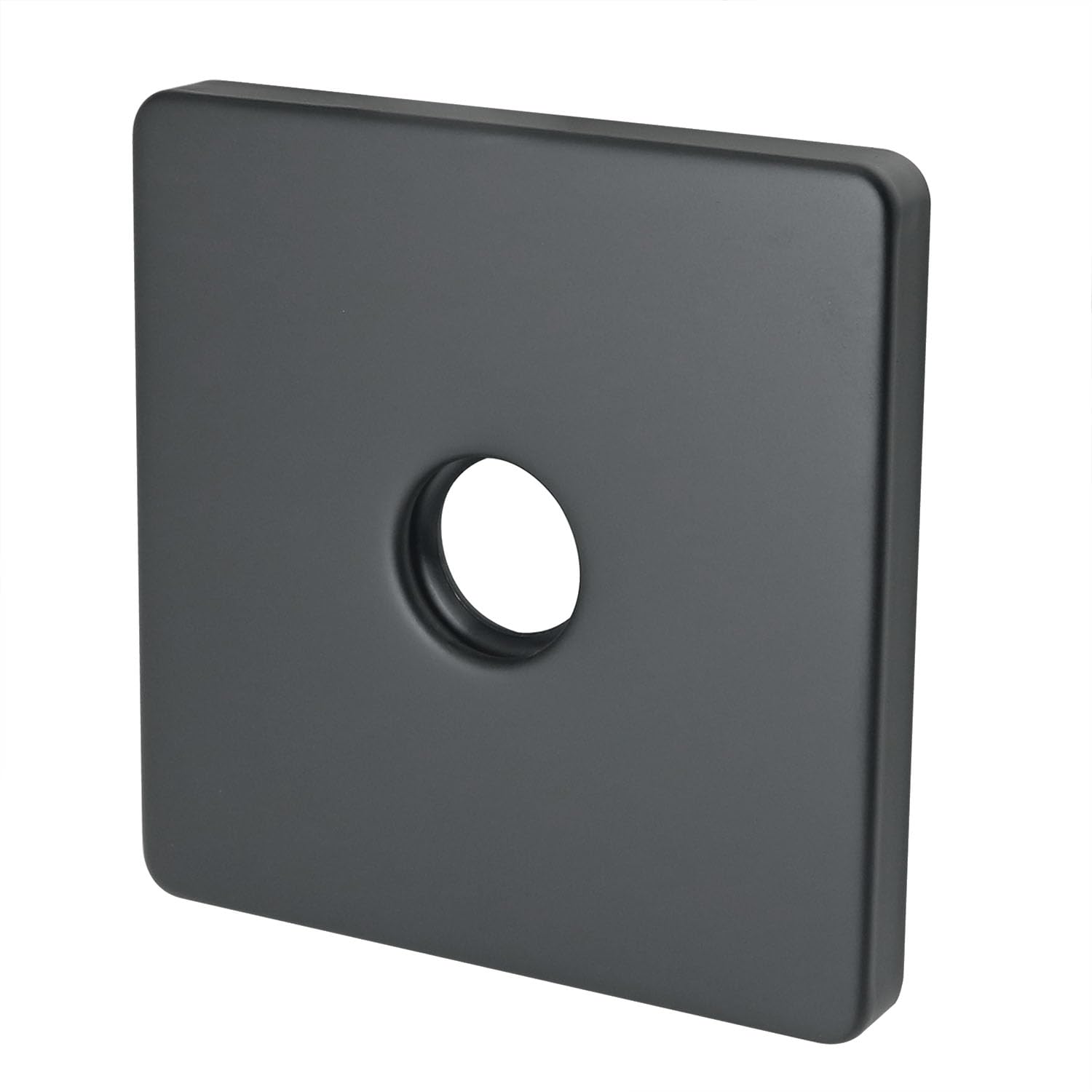 ITROLLE 3.5 inch Square Shower Arm Flange Shower Arm Flange Square Plumbing Cover Plates Large Size Universal Replacement Escutcheon Cover Plate for