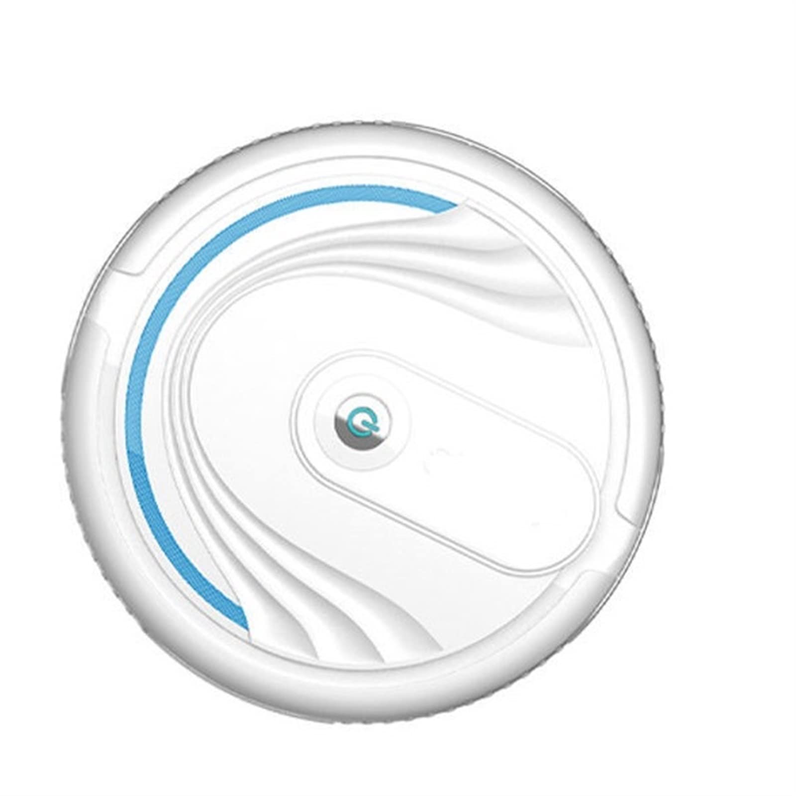 Robot aspirateur domestique blanc pour éliminer la poussière automatiquement