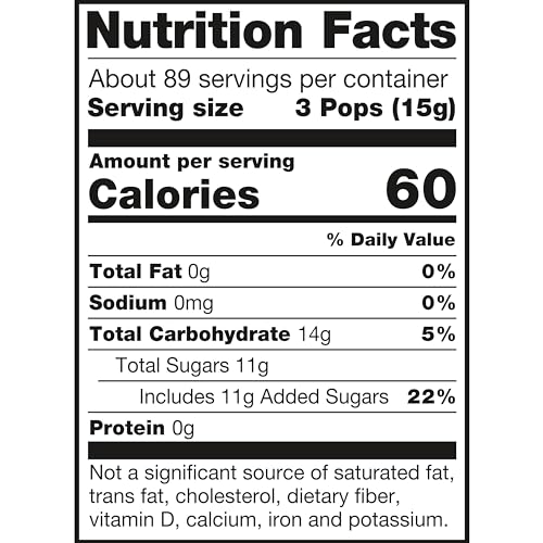 Charms Organic Pops, USDA Organic Fruit Candy Lollipops, 265 Count Bag - image 3