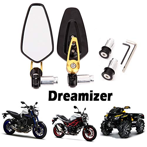 Espejos Retrovisores Moto para Rutas en Street Bike y Cruiser 5
