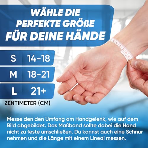 Foto von NetroxSports - Power Grips Fast Zughilfen für Krafttraining – Fitness Lifting Straps für Kreuzheben, Bodybuilding mit Handgelenkschutz - Grip Zughilfe, Zughilfen Gym, Griffhilfen Männer & Frauen