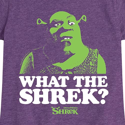 Shrek - What The Shrek - Toddler & Youth Girls Short Sleeve Graphic T-Shirt3