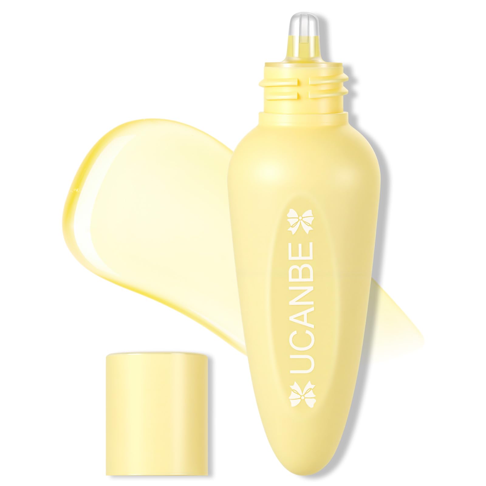 UCANBE Honey Hydro-Grip Primer, Jelly Grip Makeup Base for Dry & Sensitive Skin - Hydrating Gel Gripping Face Primer with Golden Chamomile & Vitamin E to Soothe Redness & Lock in Makeup, Dewy Finish 01 Sweet Honey