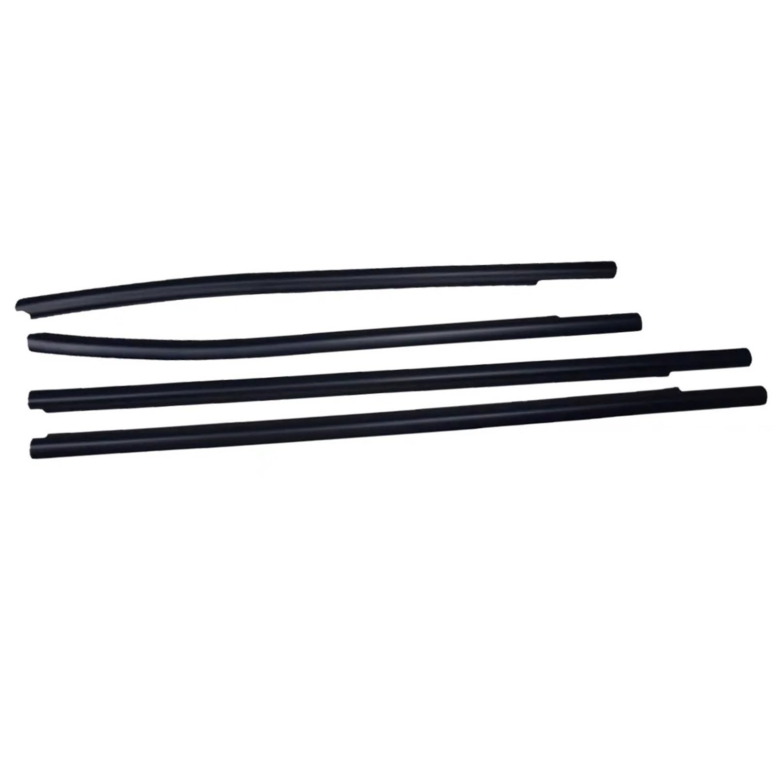 Lkhjdbiy One Color Car Edge Fit For Ranger T6 Px Xlt 2012-2021 Car Sealing Strips 4Door Outer Window Rubber Seals Weather Strip