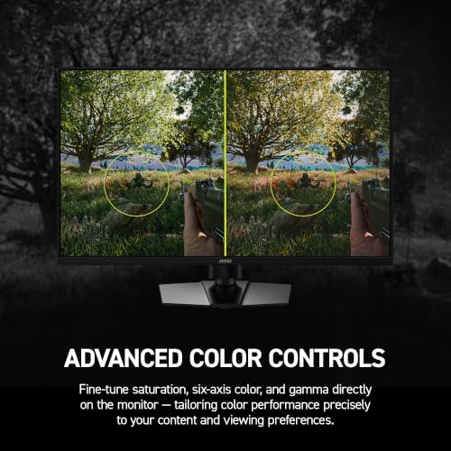 Image of msi MAG 321UPD E14 32-inch 3840 x 2160 (UHD) Gaming Monitor, 320Hz, AMD FreeSync Premium, Dual Mode, HDMI, DisplayPort, VESA, Tilt, Height Adjustable, Speaker, 0.05ms, Black