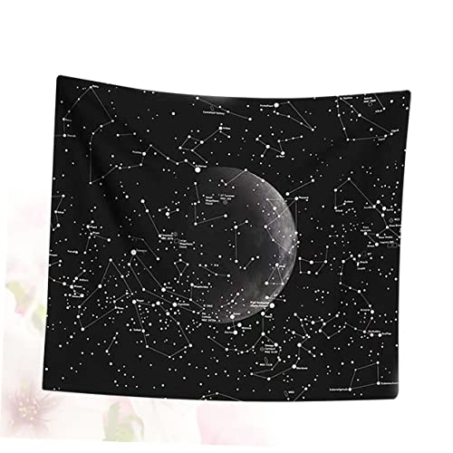 Tapestry de cosmo estrellas con diseño minimalista y tejido textil reutilizable 5