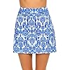 Ekouaer Active Skort for Women Lightweight Sportswear Running Hiking Cycling Riding Skirts (Pattern/S)