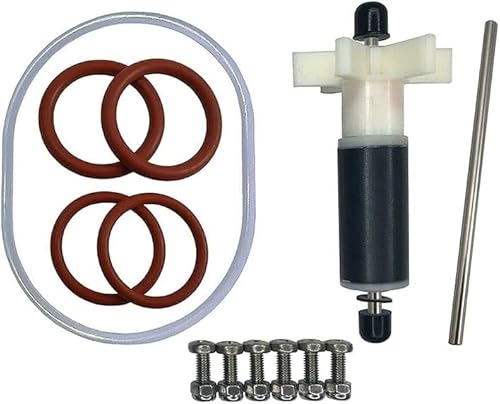 Aosnom P4071 58113 Hot Tub Water Pump E02 Repair Kit for Coleman Lay-Z-Spa w/Impeller & Shafts