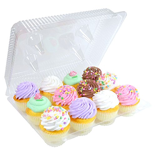 1 Dozen Cupcake Container (12 cavities), 100 ct.