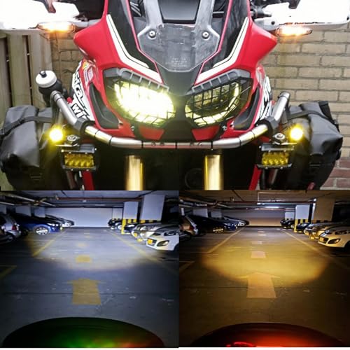 Lenjiemt M01XZ002 Linjie Motorcycle Double Color/High Low Beam Wiring Harness Kit 12V Relay Double Color Spot Lights Wiring thumb #6