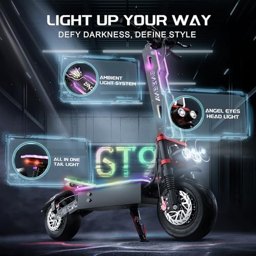 Electric Scooter Adults, 5600W/7000w Dual Motors with 60/70