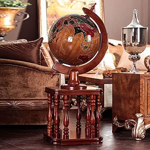 地球儀 教育 木製 地球儀 オフィス 装飾 床から天井まで オーナメント