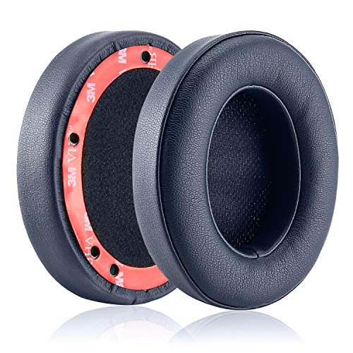 Almohadillas de repuesto Studio 2/3, JARMOR Memory Foam Ear Cushion Pads Cover para auriculares Beats Studio 2.0 Wired/Wireless B0500 / B0501 y Studio 3.0 Over Ear por Dr. Dre ONLY (Azul Marino) miniatura 5