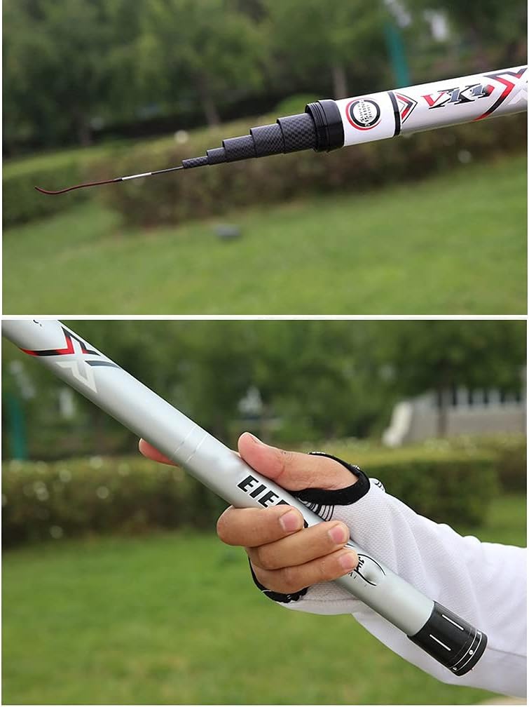 伸縮型釣りロッド超軽量トラベルポータブル折りたたみ炭素繊維
