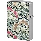 ライター ケース 図案化したカーネーション ピンク 交換用外側 ジッポ オイル ガジェット 両面プリント 保護 落下 持ち運びに便利 防湿 防塵 防汚 防風 耐衝撃 頑丈な 金属素材 喫煙具 オシャレ アニメ 愛好者 タバコ アウトドア プレゼント ギフト 父の日 贈り物