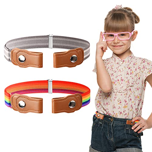 MÁRQUEZ Kinder-Gürtel Elastisch & Verstellbar - Rosa Größe S - Perfekt Für Jungen & Mädchen