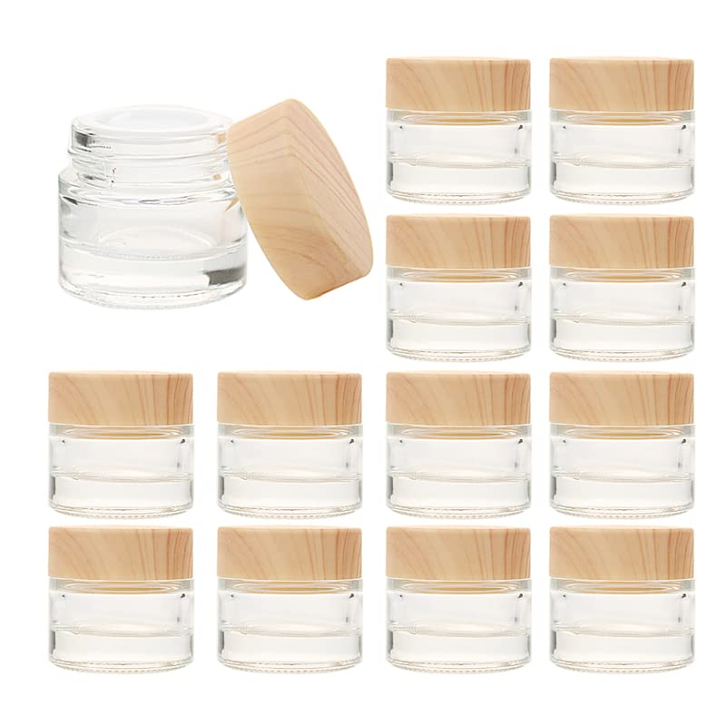 90 Contenitori In Vetro Per Balsamo Labbra Da 5 Ml, Con Coperchio Ermetico, Riutilizzabili, Per Cosmetici, Creme, Viaggi