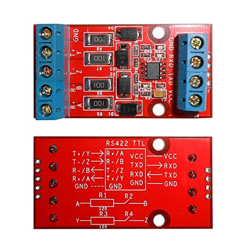 Convertisseur RS422 vers TTL résout les erreurs de tension 3,3V avec voyant lumineux