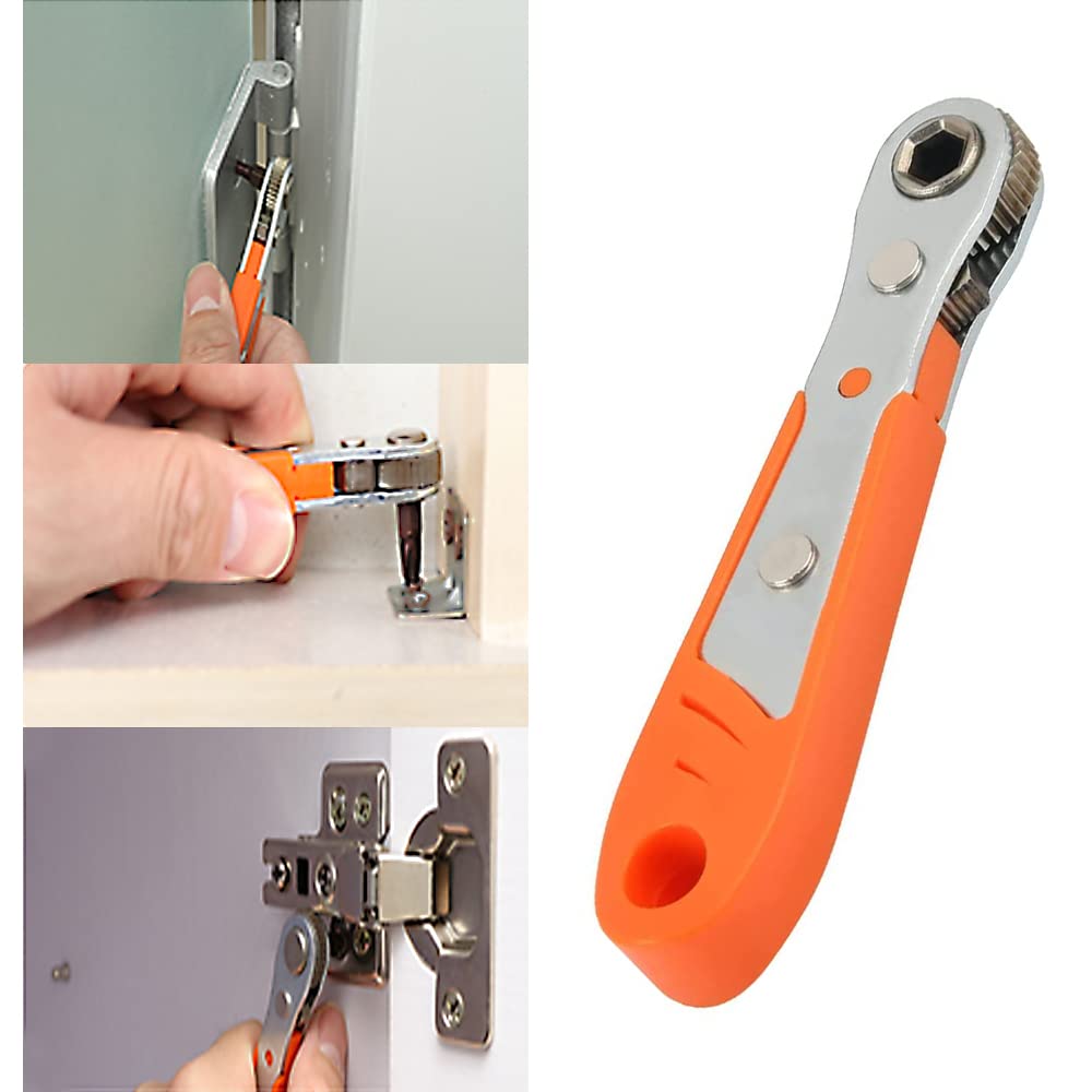 Set Chiave A Cricchetto 1/4 Magnetica Con 10 Punte - Per Riparazioni Auto E Casa - Foto 7