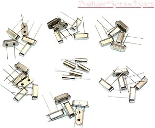7valuesx5pcs=35pcs 32.768Khz 6.000Mhz 8.000Mhz 11.0592Mhz 12.000Mhz 16.000Mhz 20.000Mhz Each 5pcs Crystal Oscillator HC-49S