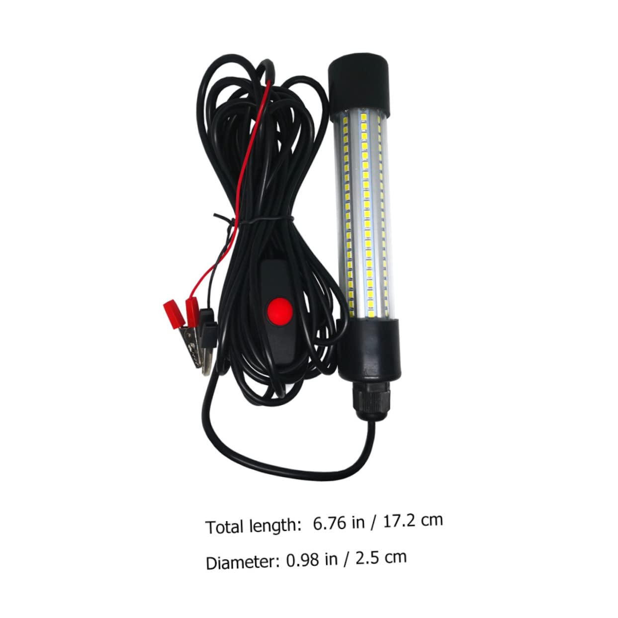 BESPORTBLE Fishing Light Underwater Led Fishing Light for Night Fishing Fish Luring Light No Battery Deep Drop Lights